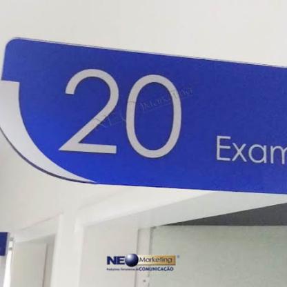 Placa de Acrílico dupla fase