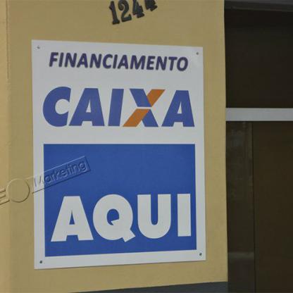 FOTO 22 - Placa em PVC na Parede
