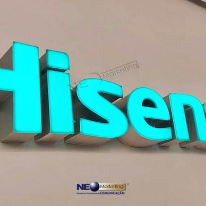 Letras em Acrílico com LED