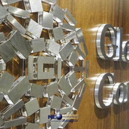 Letras em Acrílico e Aço Inox