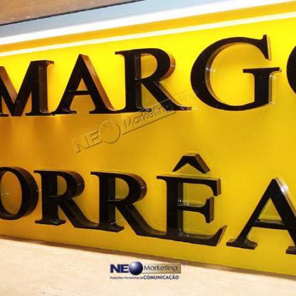 Logotipo em Acrílico para Parede