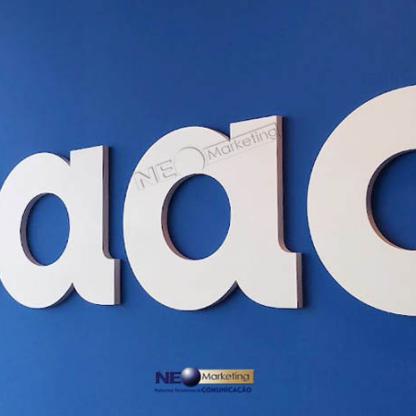 Logo em PVC para Recepção