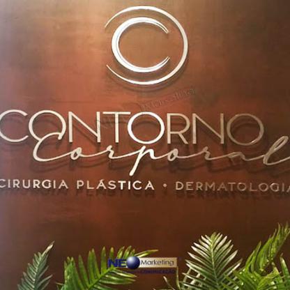 Logotipo em Inox para Clínica