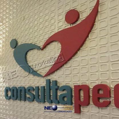 Logotipo em MDF para Parede de Clínica