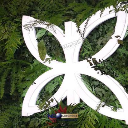 Logotipo em Acrílico Iluminado com LED