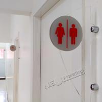 Placa de Porta para Identificação Banheiro - FOTO 45