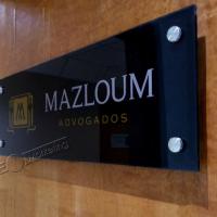 Placa para Porta de Escritório de Advogado - FOTO 35