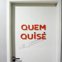 Letra Caixa para Identificação de Sala - FOTO 42